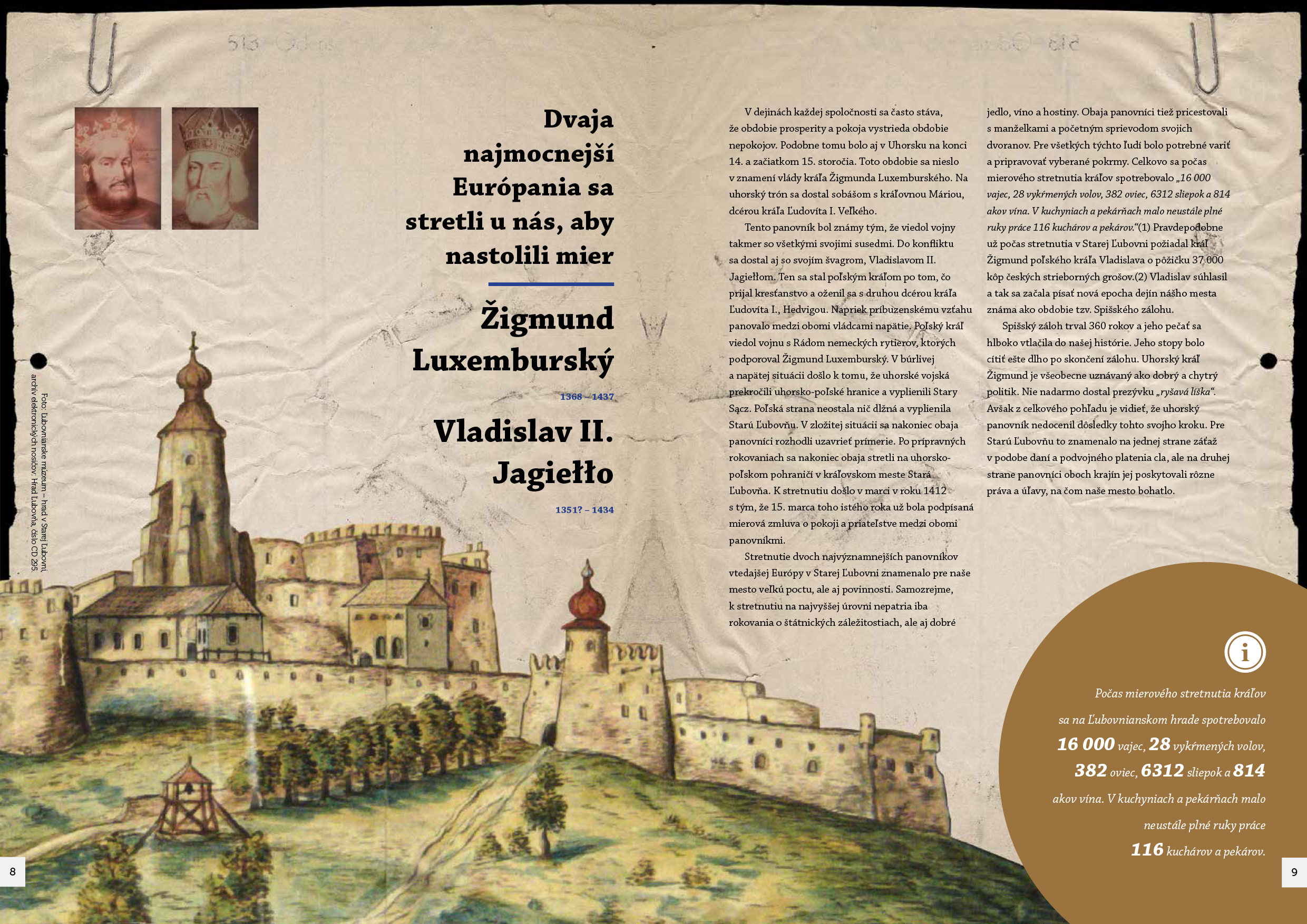 Žigmund Luxemburský a Vladislav II. Jagiełło