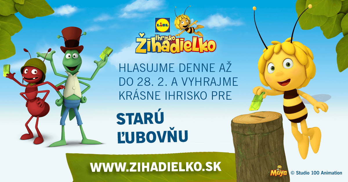 Žihadielko je späť. Hlasujme za Starú Ľubovňu!