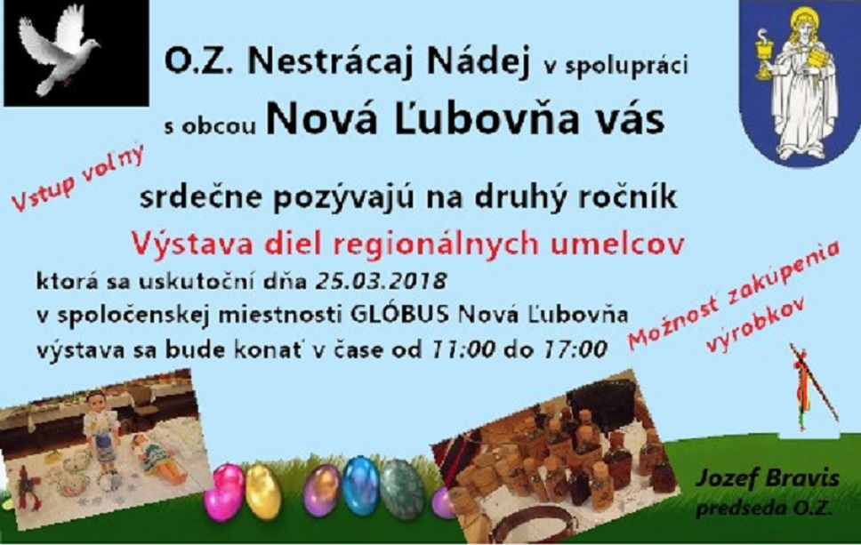 Výstava diel regionálnych umelcov Výstava diel regionálnych umelcov