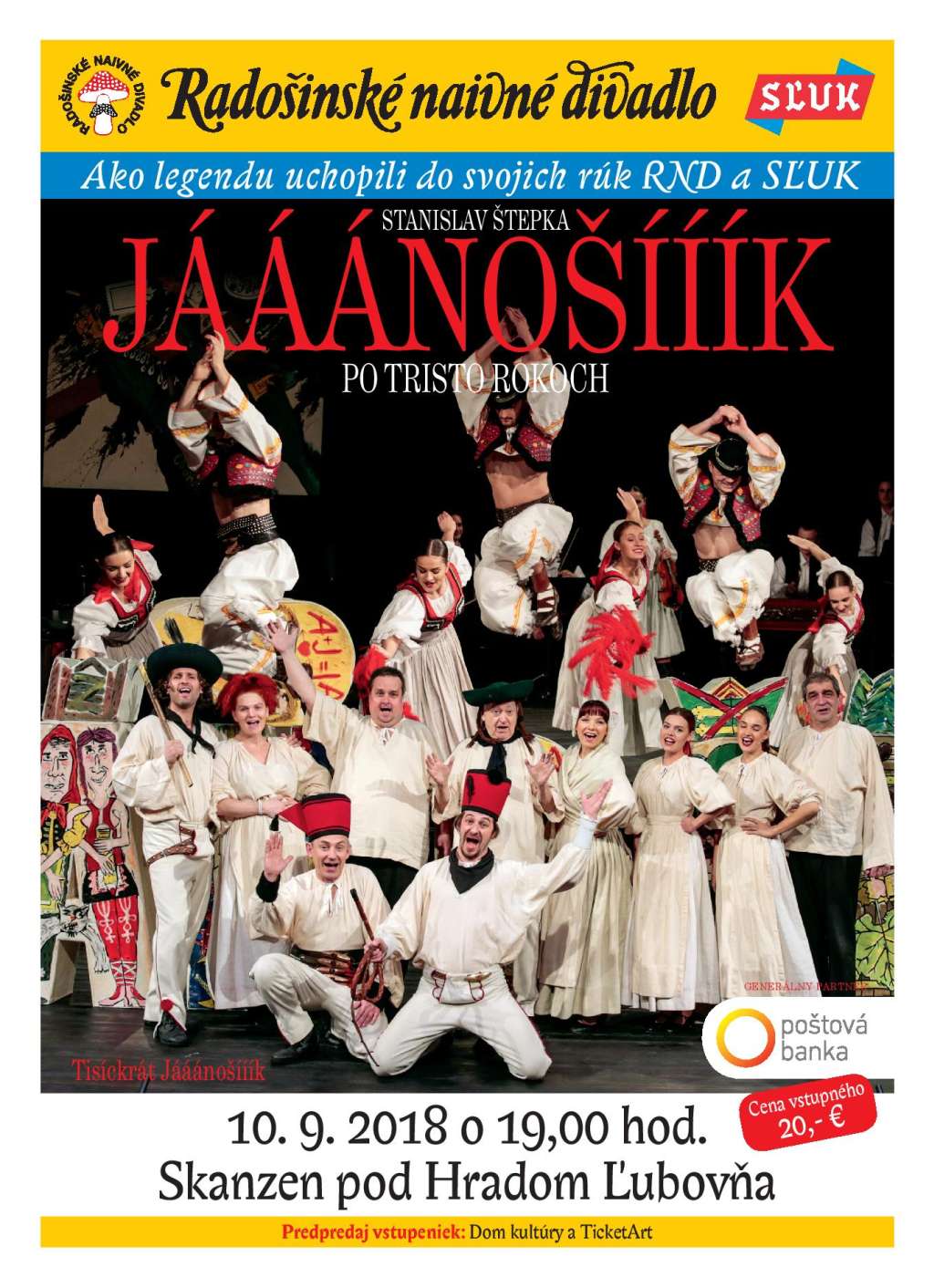 Jááánošííík po tristo rokoch so SĽUK-om Jááánošííík po tristo rokoch so SĽUK-om