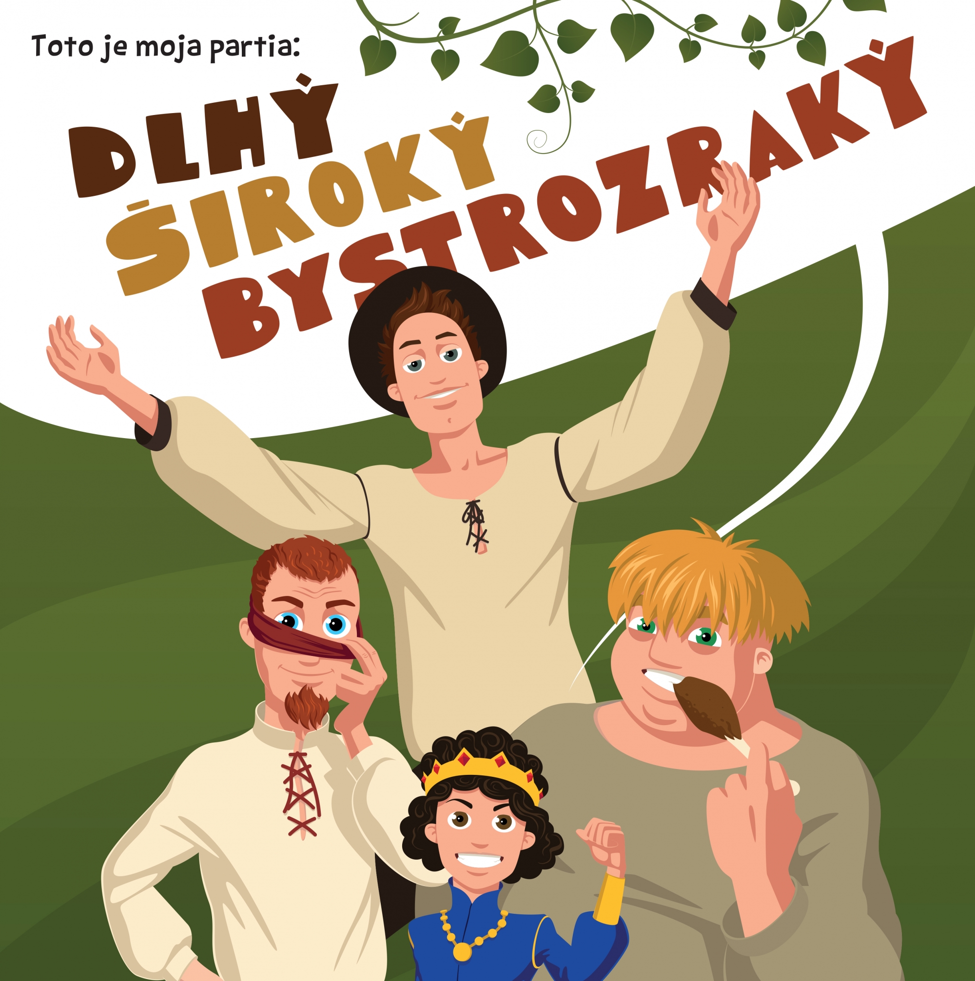 Dlhý, Široký, Bystrozraký na hrade Ľubovňa