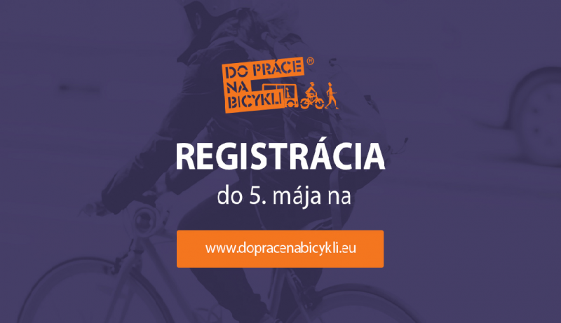 Do práce na bicykli 2019 - zapoj sa aj ty!