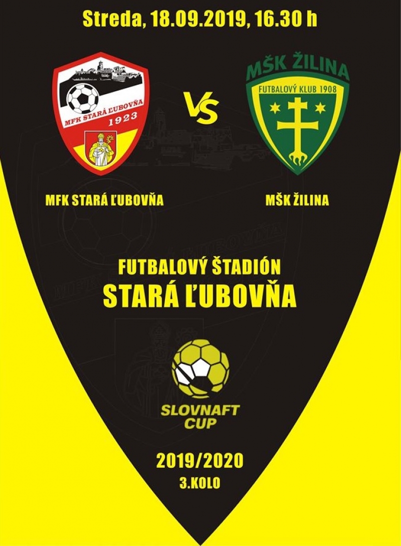MFK Stará Ľubovňa vs. MŠK Žilina MFK Stará Ľubovňa vs. MŠK Žilina