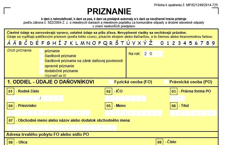 Daňová povinnosť do konca januára 2023