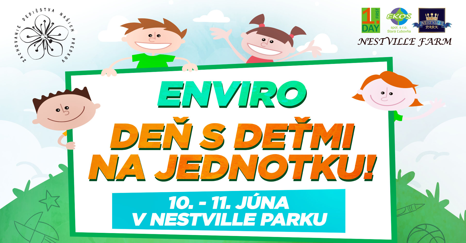 ENVIRO DEŇ S DEŤMI NA JEDNOTKU