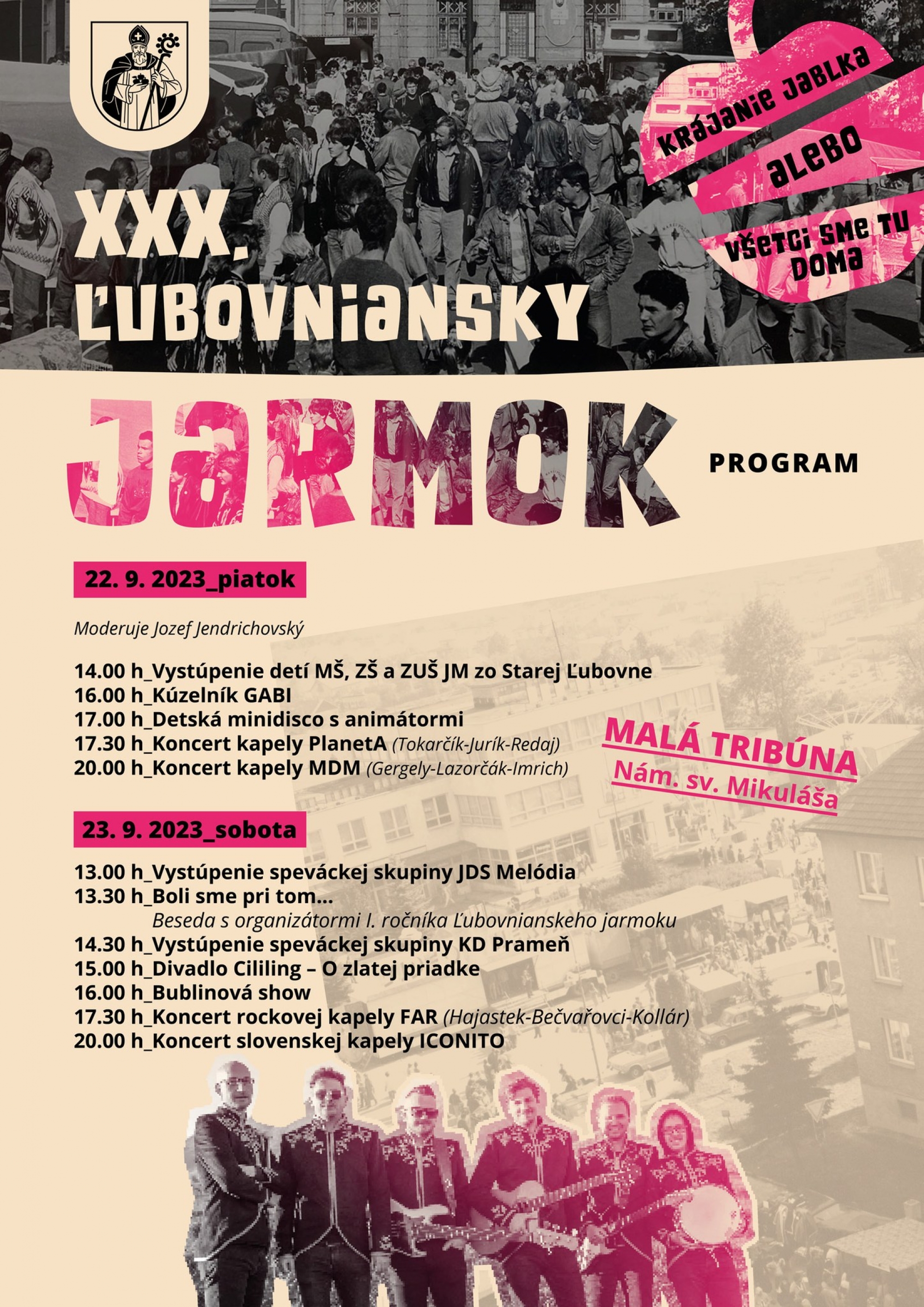 XXX. Ľubovniansky jarmok - Malá tribúna
