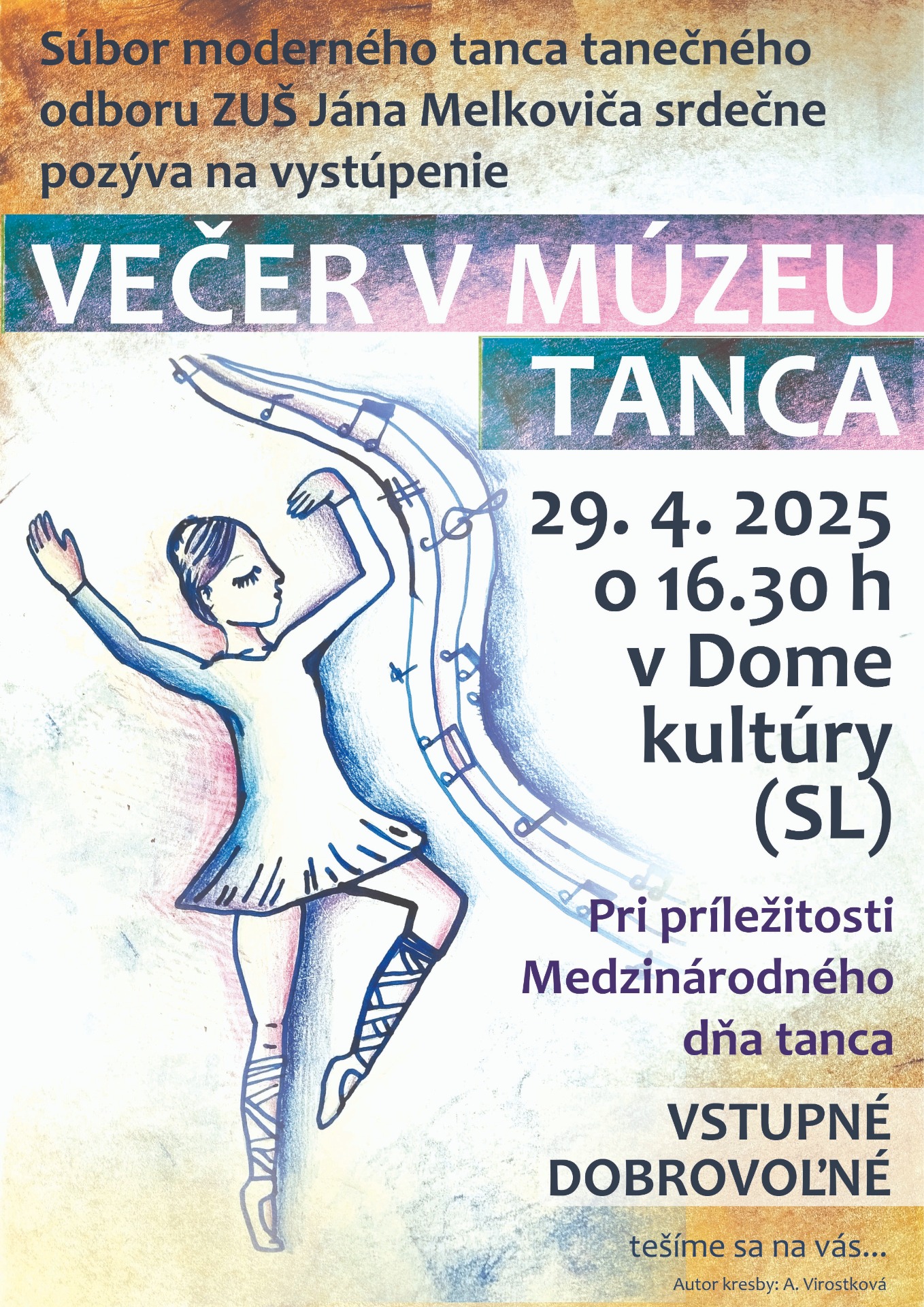 Večer v múzeu tanca