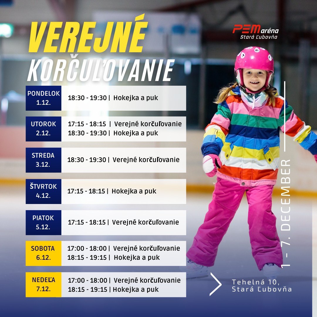 Verejné korčuľovanie