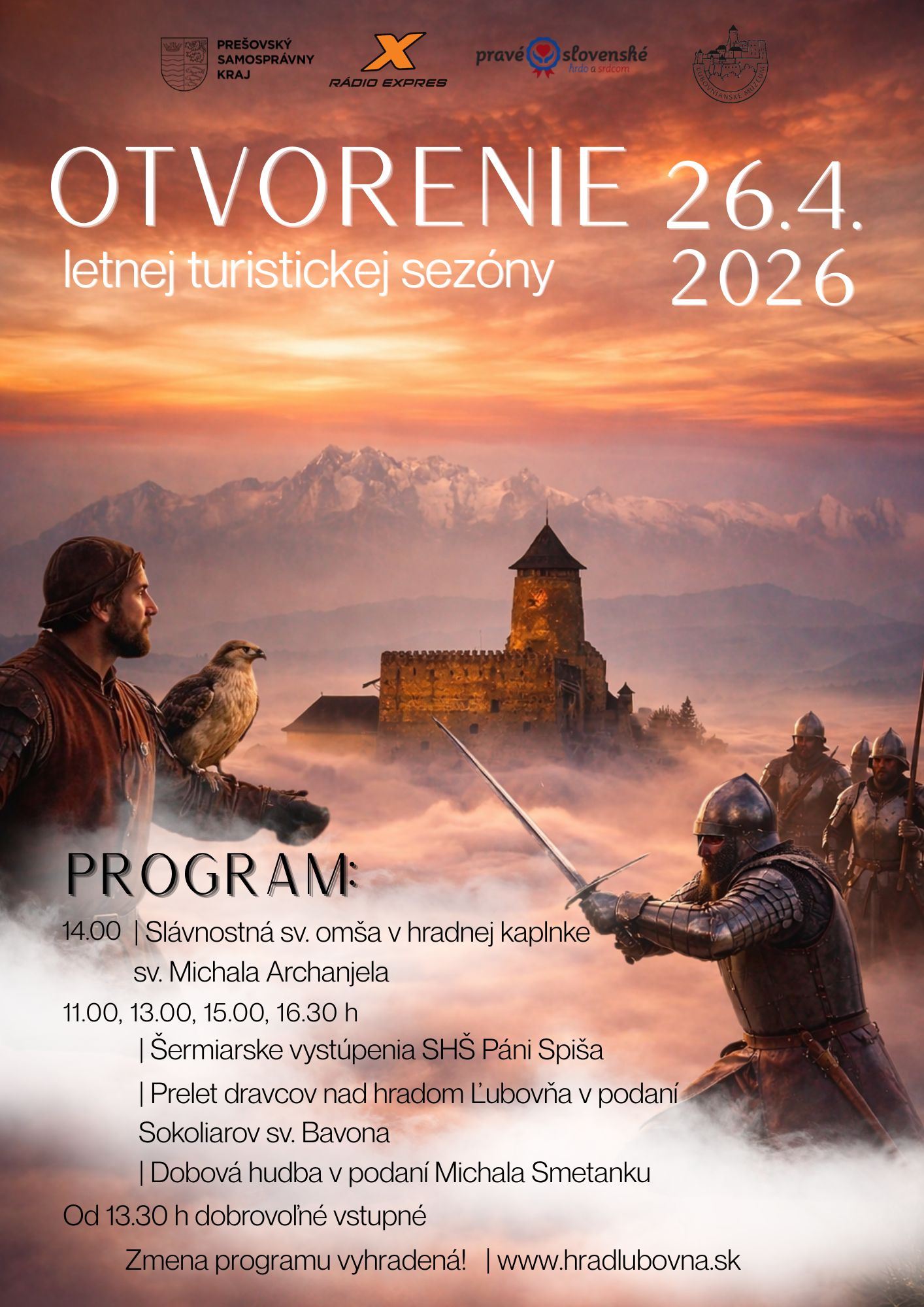 Otvorenie letnej turistickej sezóny