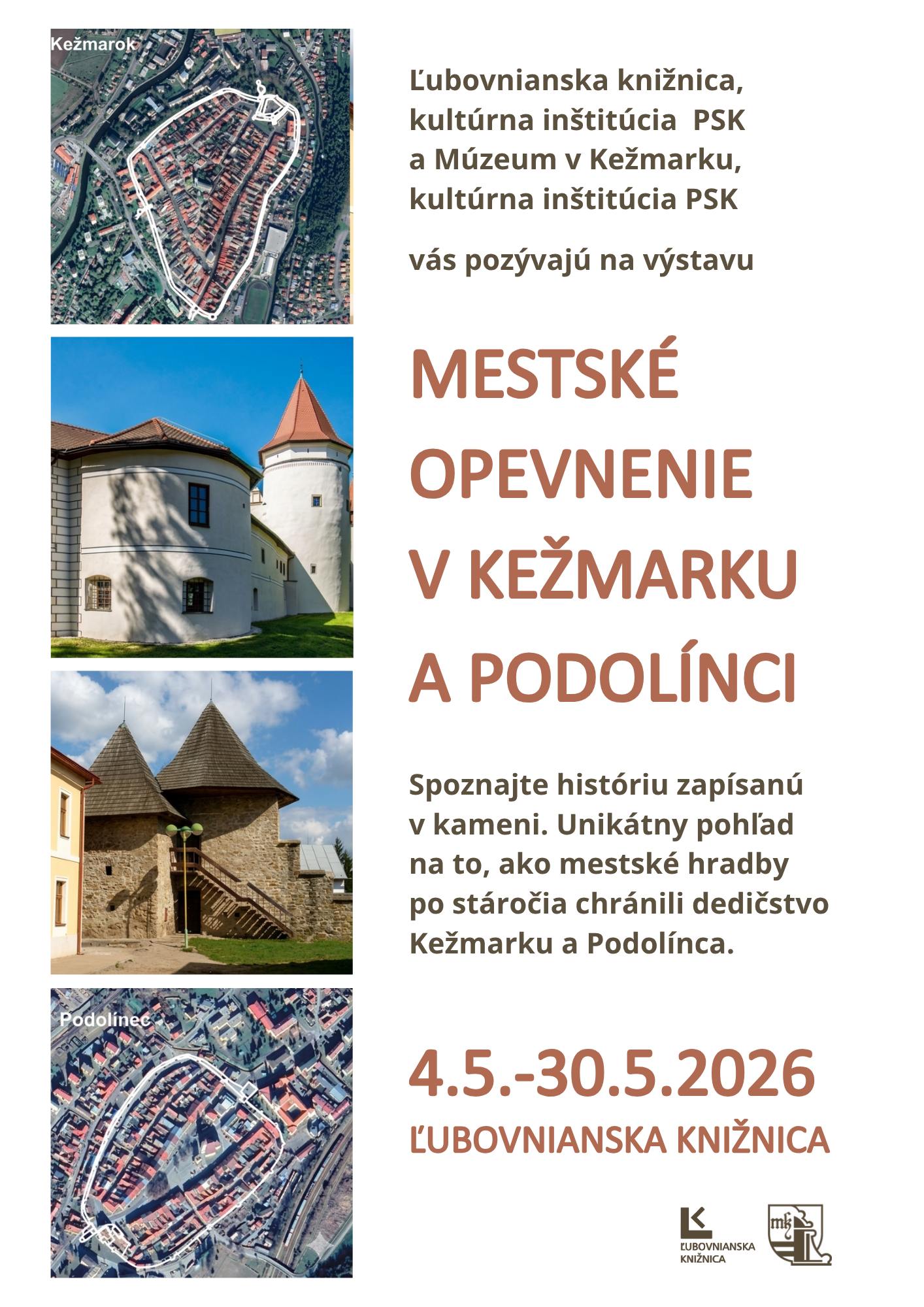 Mestské opevnenie v Kežmarku a Podolínci