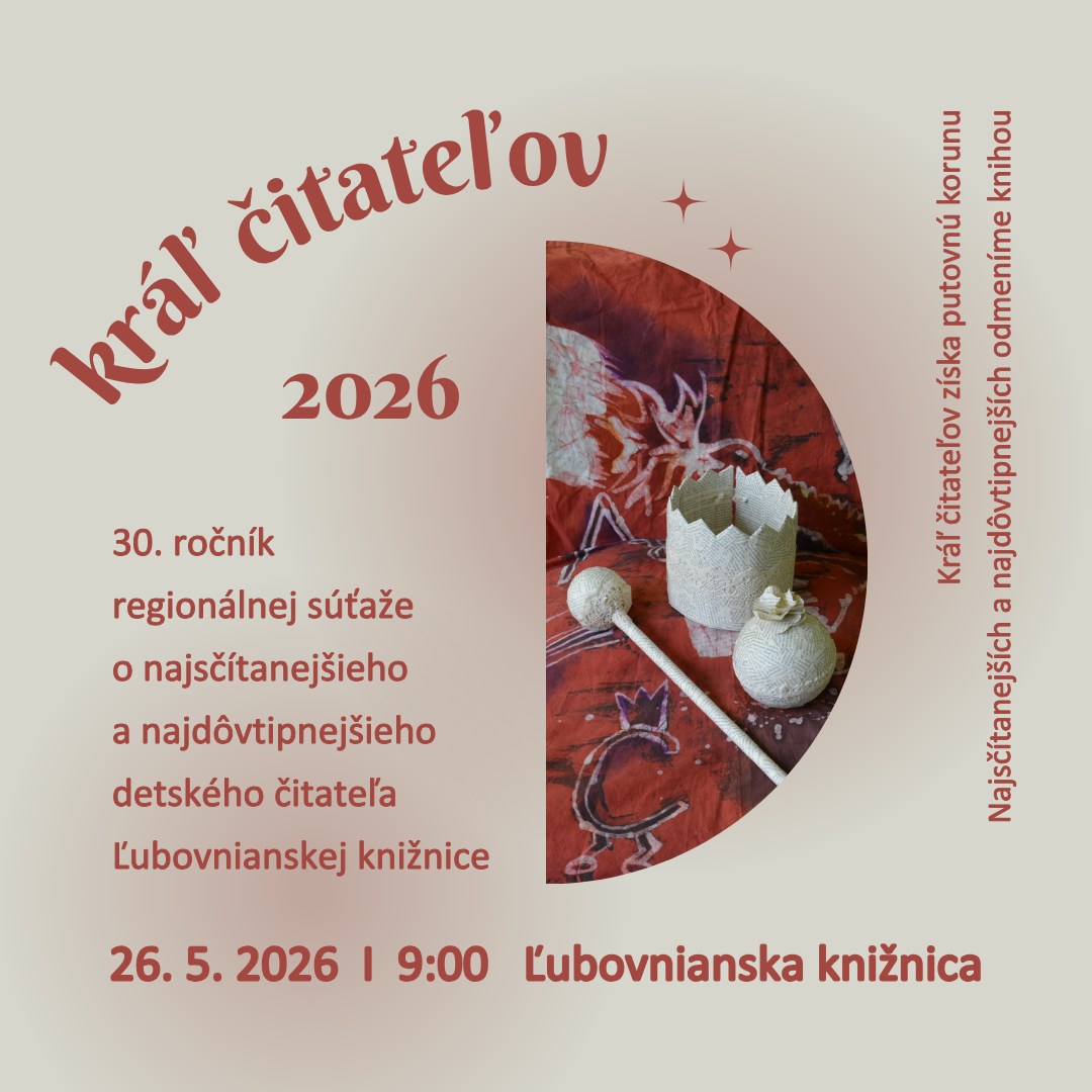 Kráľ čitateľov 2026