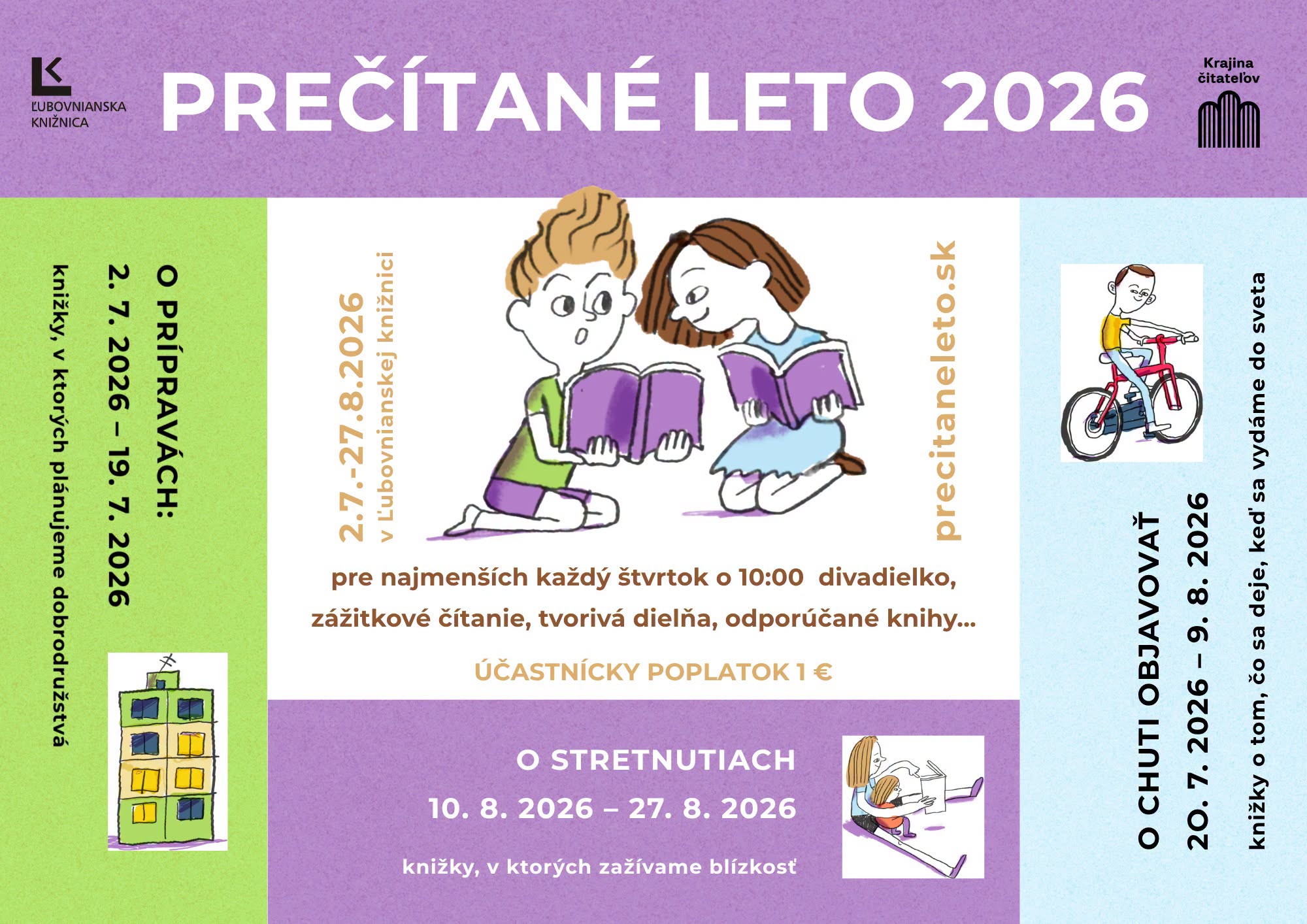 Prečítané leto 2026
