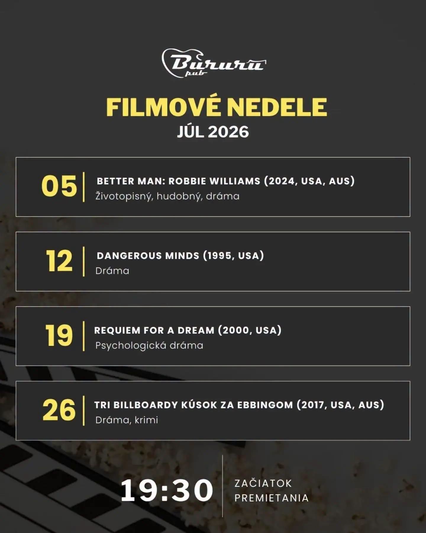 Filmové nedele - Bururu pub