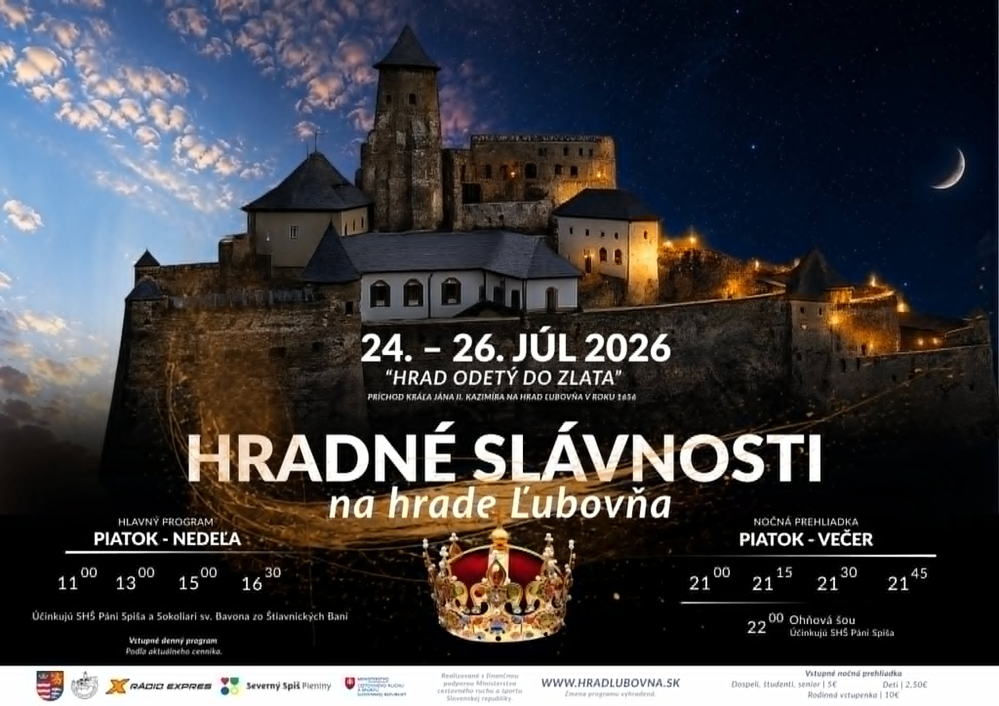 Hradné slávnosti na hrade Ľubovňa
