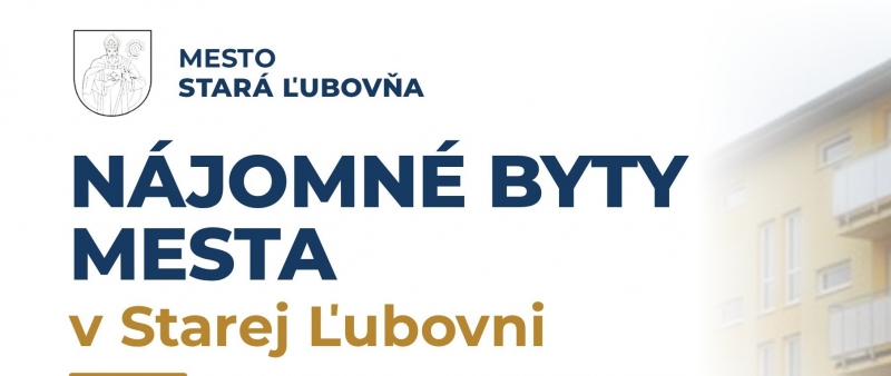 Nájomné byty
