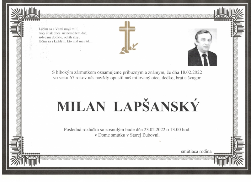 Milan Lapšanský