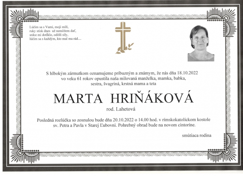Marta Hriňáková