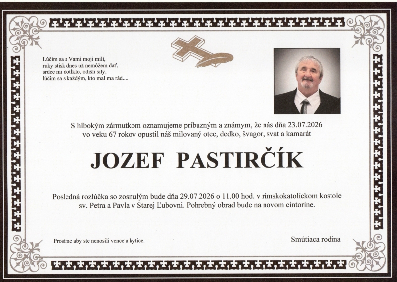 Parte Jozef Pastirčík