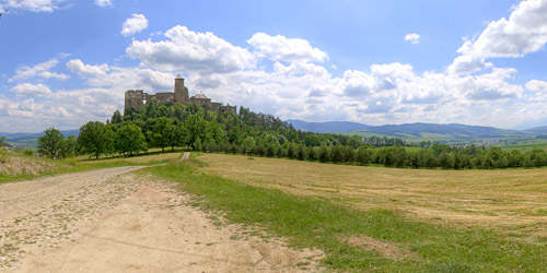 leto v lesoparku 3, ľubovniansky hrad