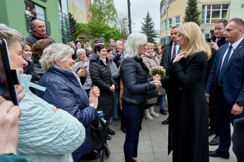 Návšteva prezidentky SR