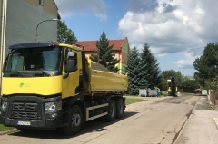 Oznam - prípravné práce a asfaltovanie ciest – fotografia 3