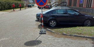 Dočasné dopravné značenie na Mýtnej ulici – fotografia 1