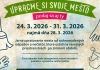 Jarné upratovanie - „Upracme si svoje mesto, pridaj sa aj ty“ - 24.-31.3.2026